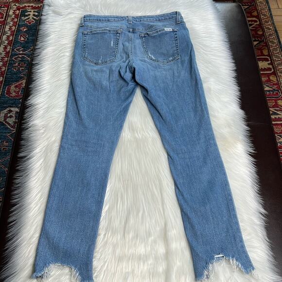 Joe’s Skinny Raw Asymmetrical Hem Jeans - Picture 6 of 7